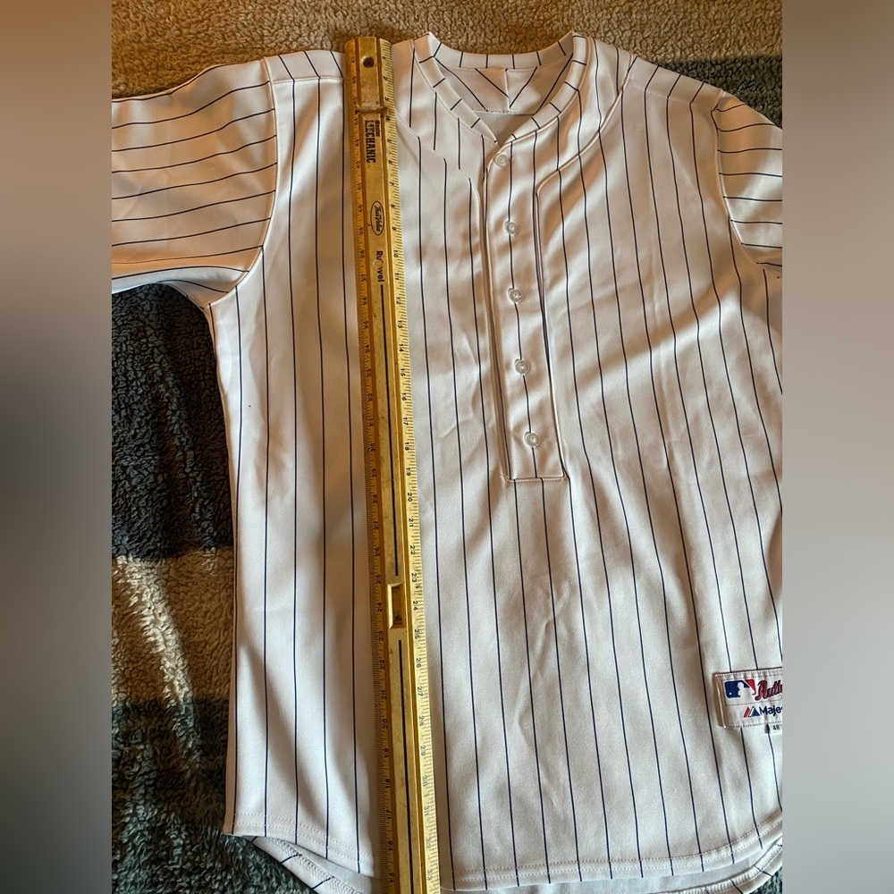 Majestic Authentic Turn Back the Clock throwback 1912 SF/NY Giants jersey. Sz 48 - Picture 4 of 7